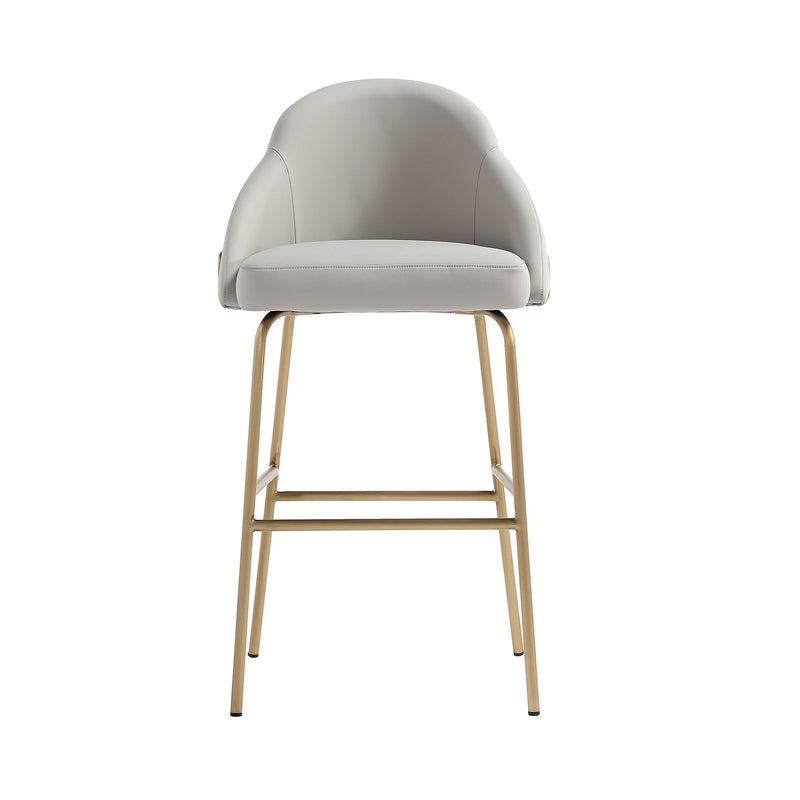 Manhattan Gracie - Barstool With Gold Base