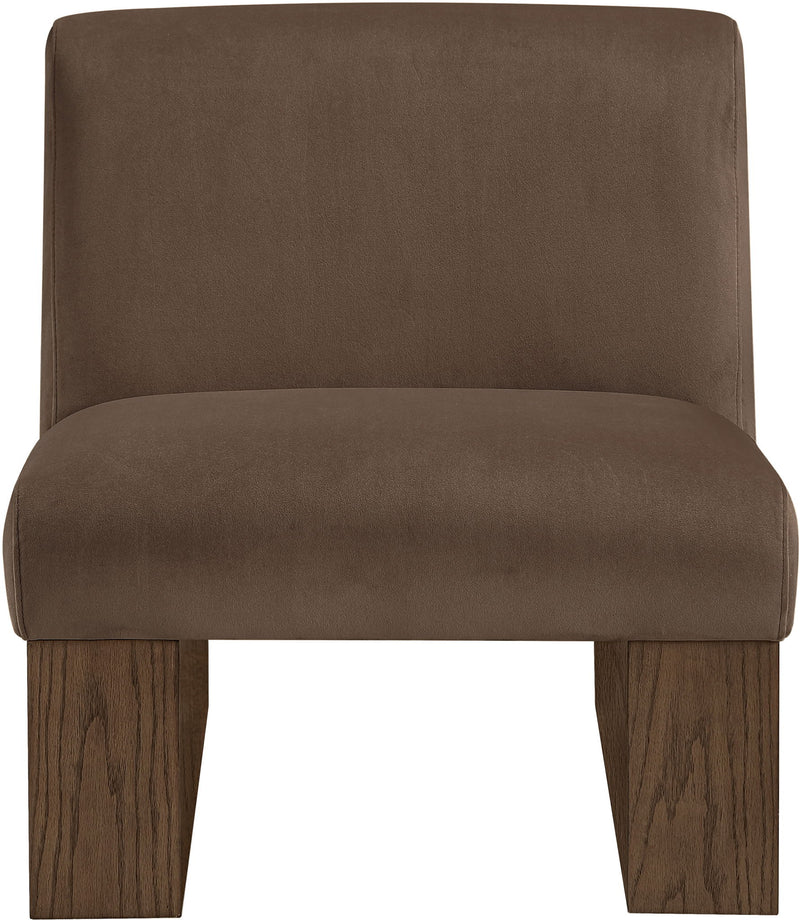 Vantage - Velvet Performance Fabric Upholstered Accent Chair
