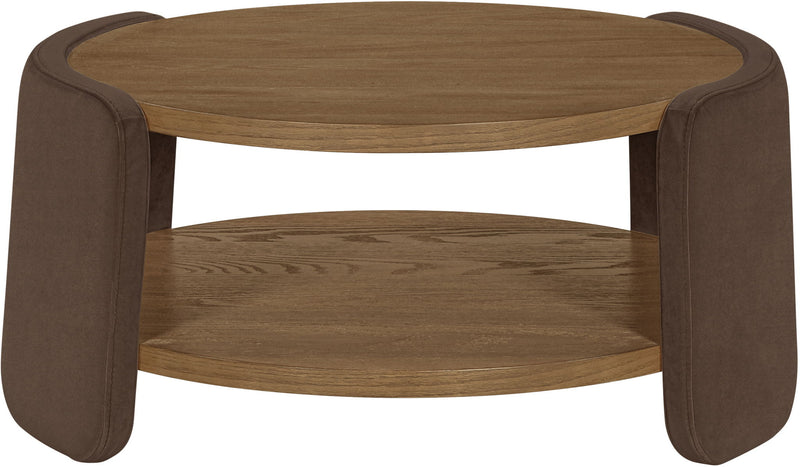 Wren - Velvet And Oak Veneer Coffee Table