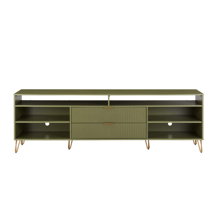 Manhattan Dumbo - Fluted TV Stand