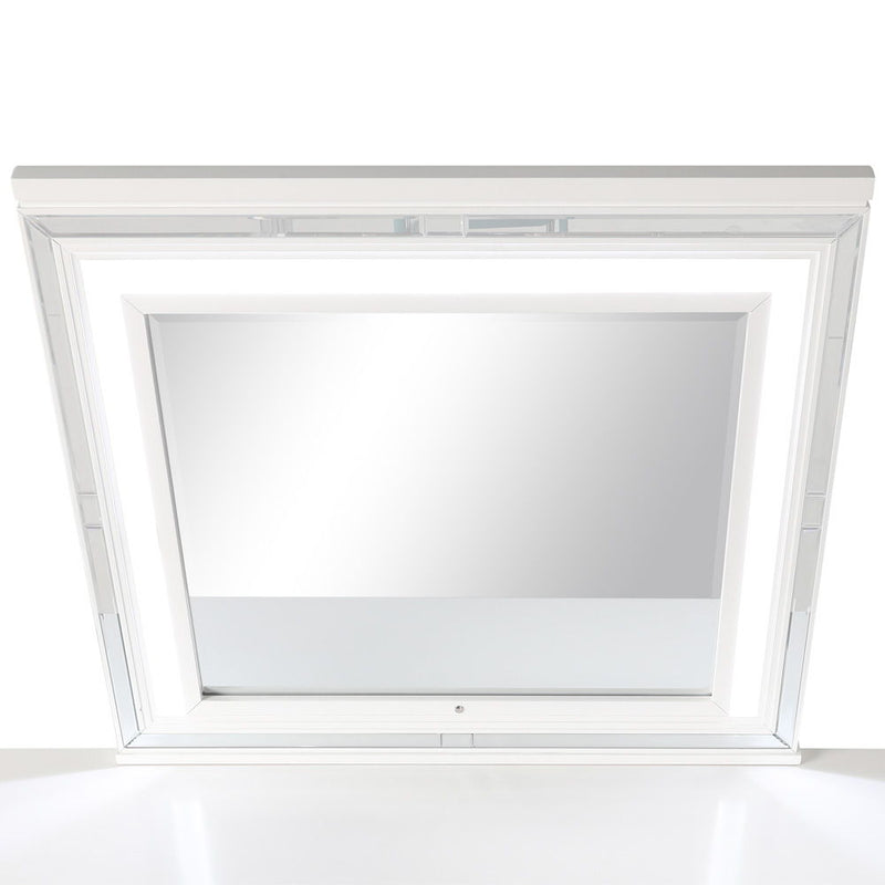 Genoa - Mirror - Sparkling White