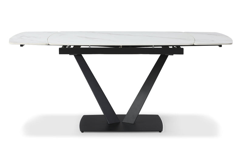 109 - Ceramic Dining Table With Extension