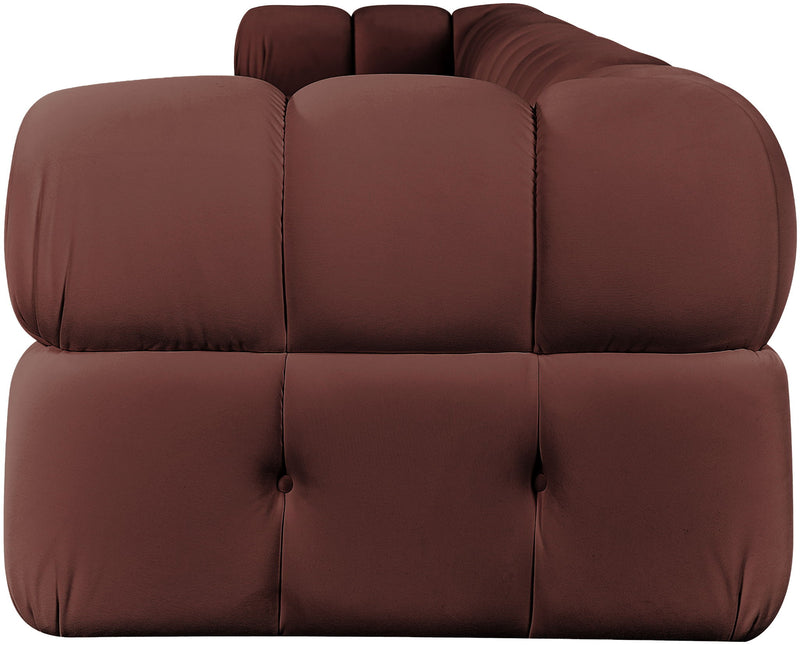 Orin - Fabric Velvet 5 Piece Modular Sofa