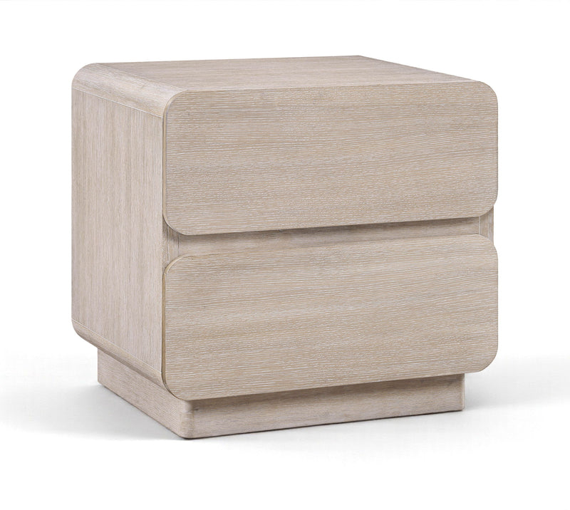 Adagio - Solid Wood And Oak Veneer Nightstand