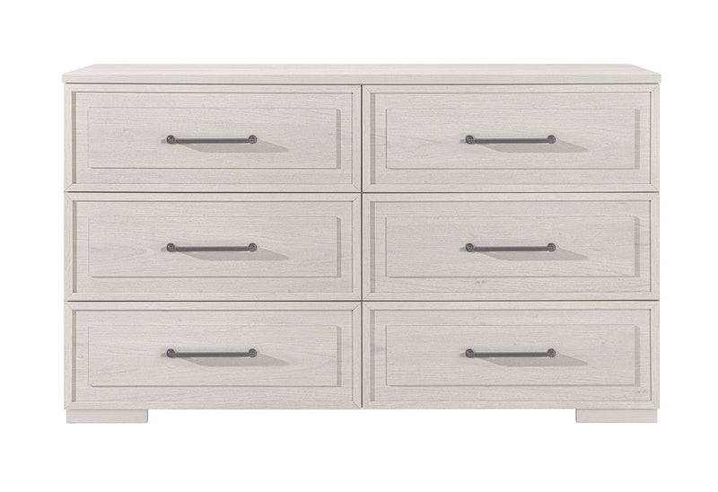Clara - 5 Piece Queen Bedroom Set (Bed, Dresser & Mirror, Nightstand, Chest) - Beige