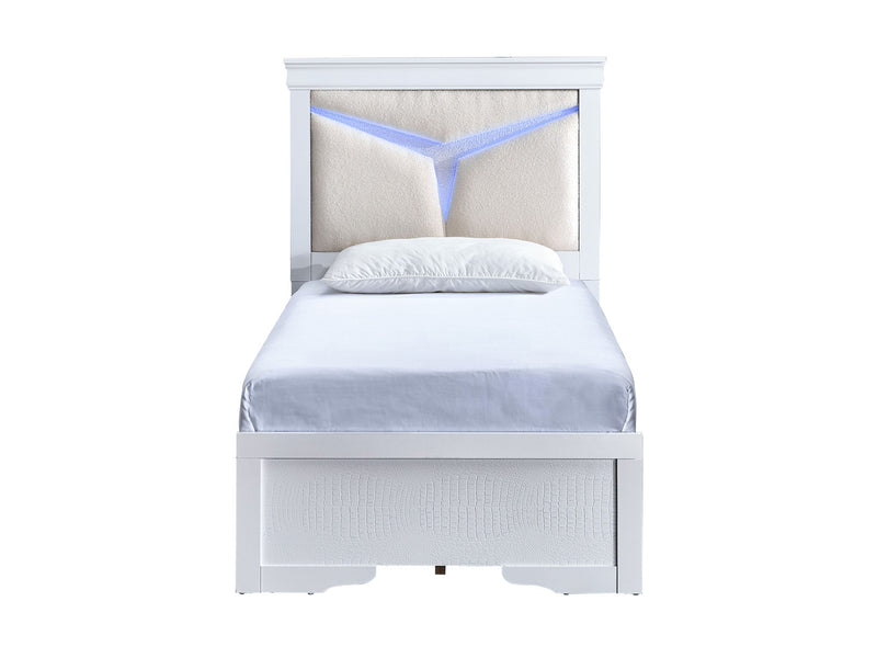 Glory Furniture - Lorana - Bed With LED Headboard