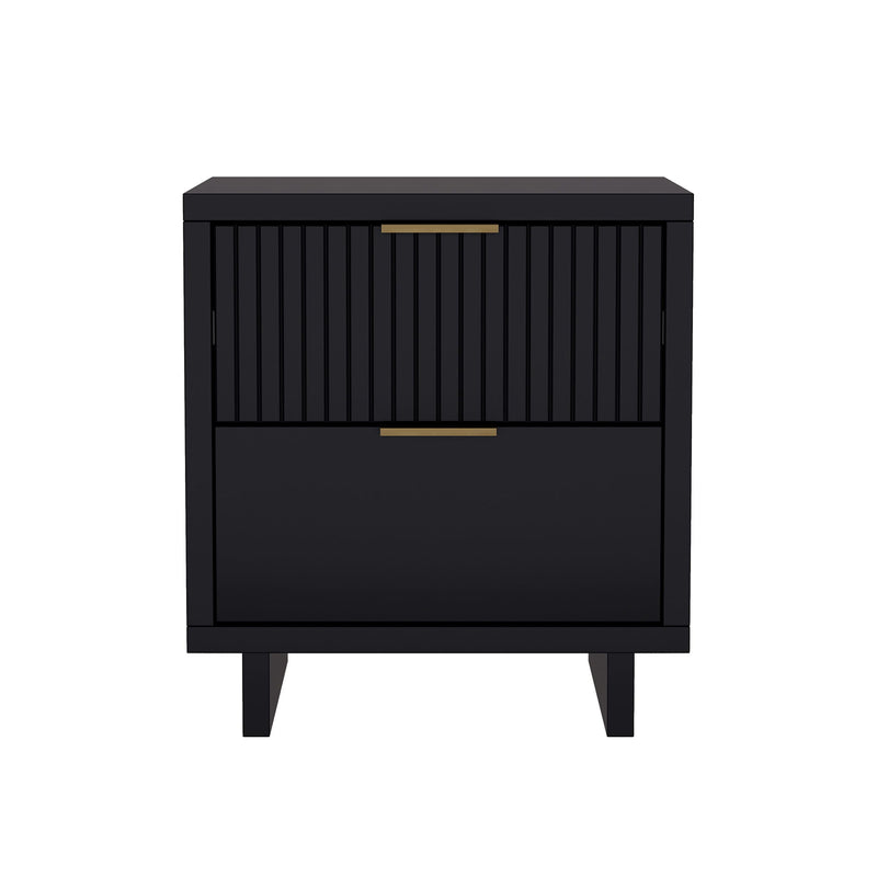 Manhattan Elara - Solid Wood Nightstand