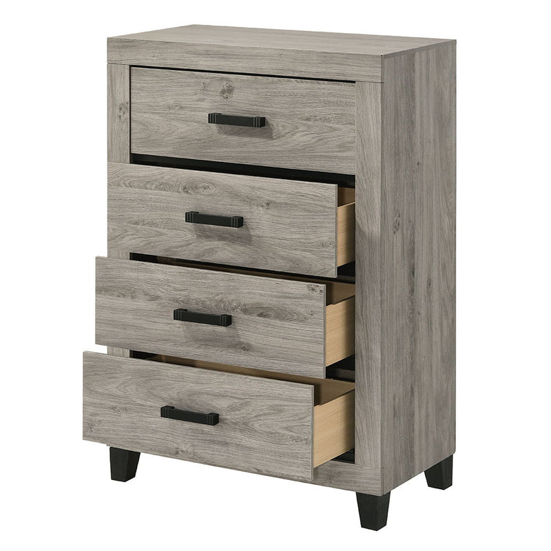 Mari - Chest - Light Gray Finish