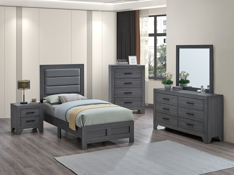 Glory Furniture - Plano - Upholstered Bed