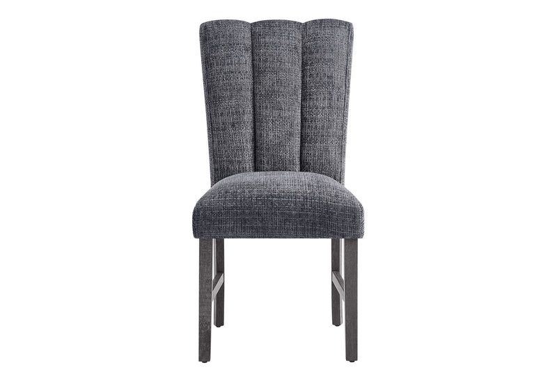 D5473 - 9 Piece Dining Room Set (Bar Table And 8 Bar Stools) - Black / Gray