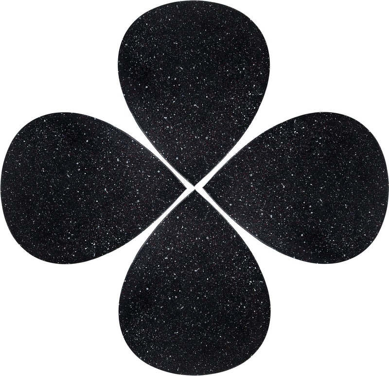 Petal Black Iron 4pc. Coffee Table