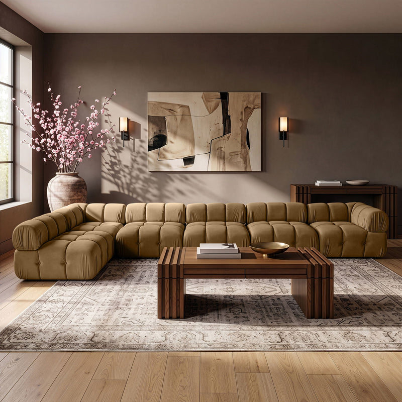 Orin - 6 Piece Modular Sectional (4 Modular Chairs, 2 Corner Chairs)