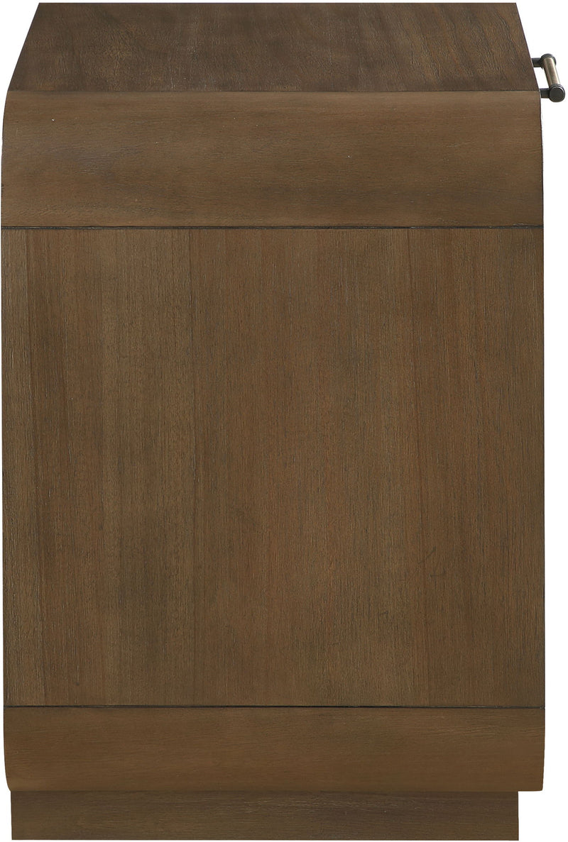 Windsor Brown Solid Wood Nightstand