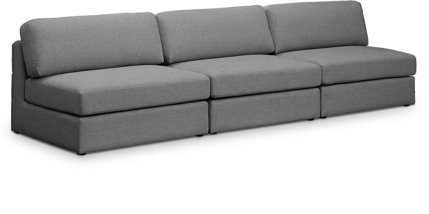 Beckham - Modular 3 Seat Armless Sofa