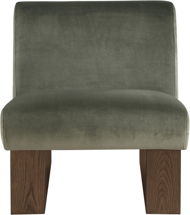 Vantage - Velvet Performance Fabric Upholstered Accent Chair