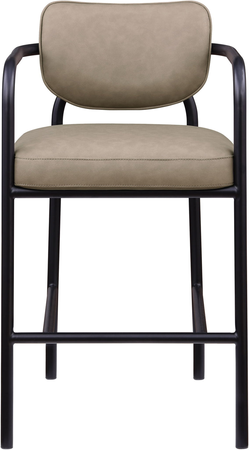 Serava - Vegan Leather Upholstered Bar Stool
