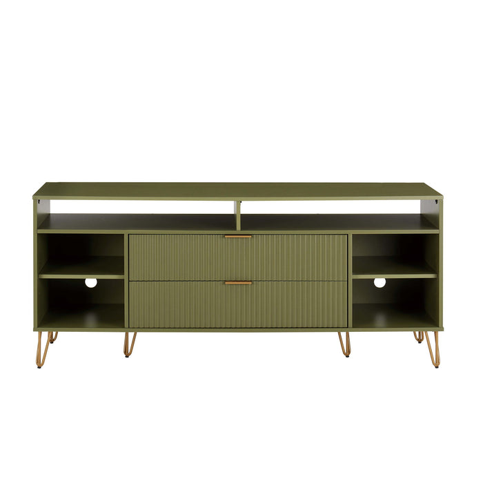 Manhattan Dumbo - Fluted TV Stand
