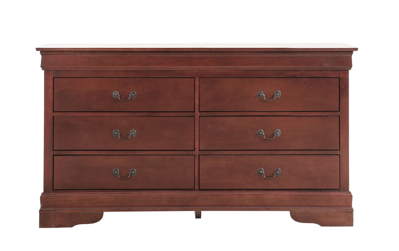 Glory Furniture - Louis Phillipe - Dresser & Mirror