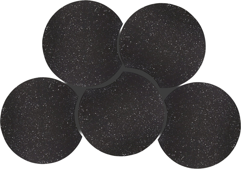 Dimple - 20" 5 Piece Modular Coffee Table - Terazzo Finish
