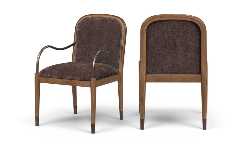 Cambria - Fabric Upholstered Dining Arm Chair