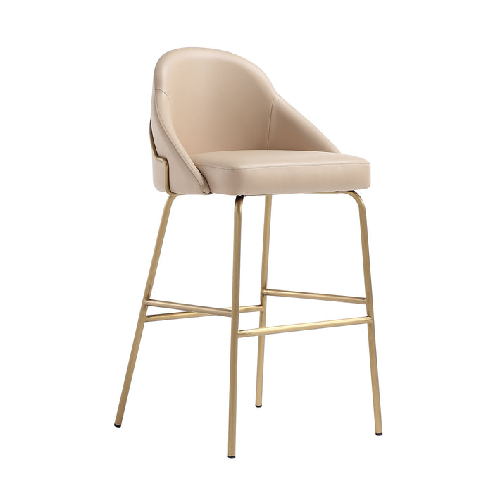 Manhattan Gracie - Barstool With Gold Base