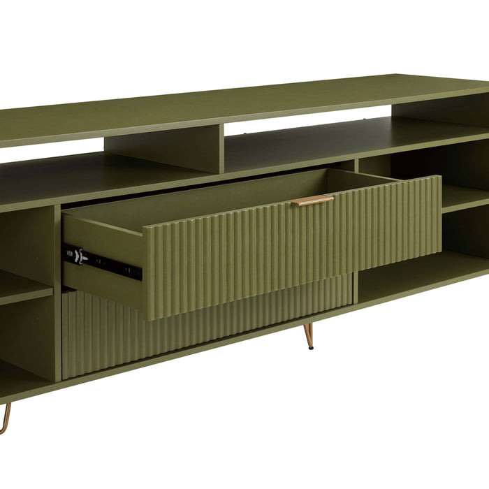Manhattan Dumbo - Fluted TV Stand