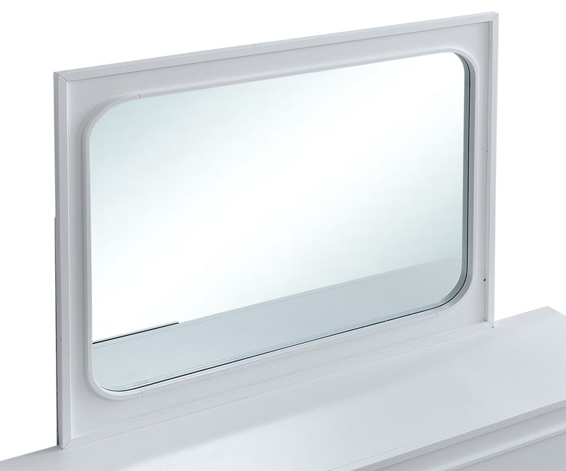Milan - Mirror - White