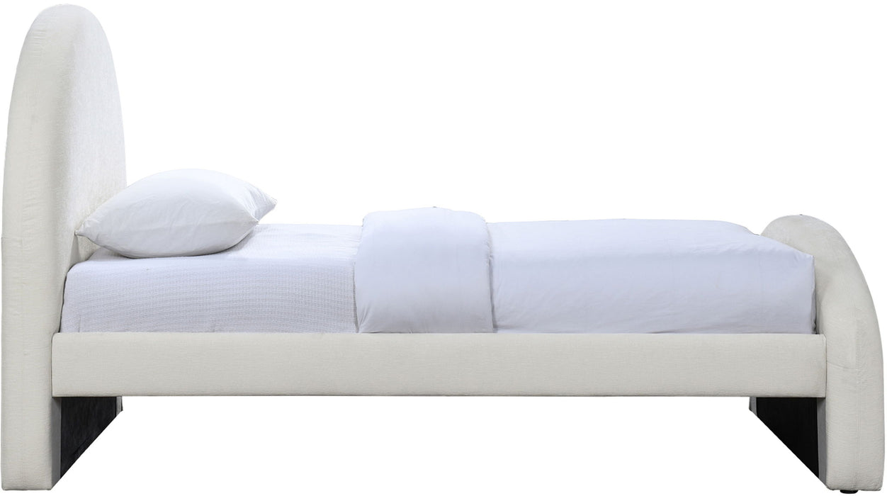 Andaz - Chenille Fabric Upholstered Bed