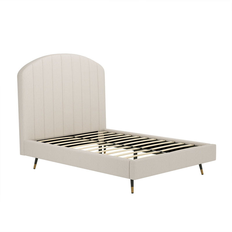 Liraine - Arched Channel Upholstered Bed