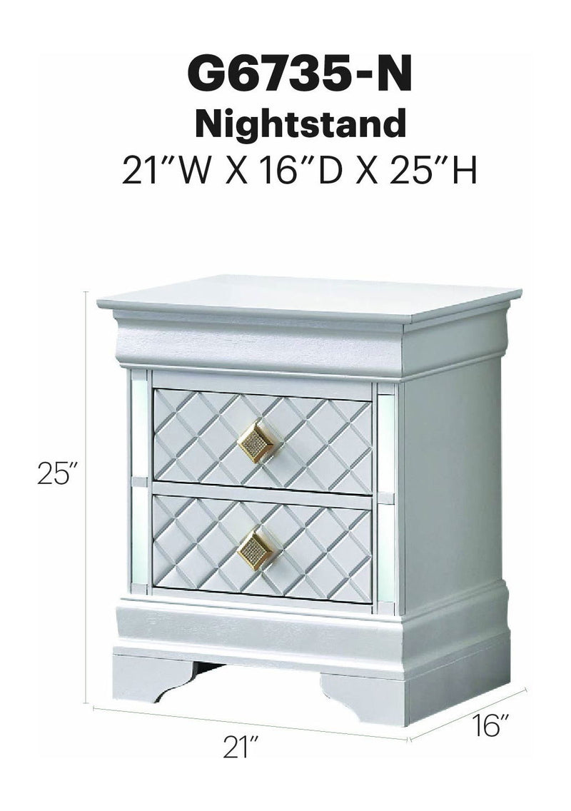 Glory Furniture - Verona - Nightstand