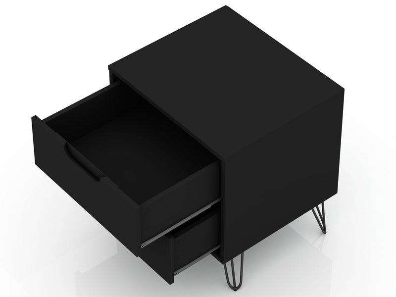 Manhattan Rockefeller - 2-Drawer Nightstand