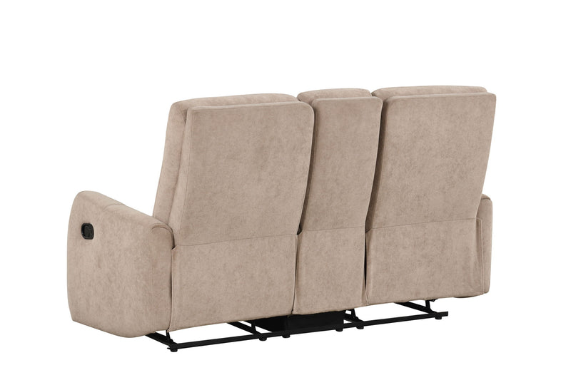 Paterson - Loveseat With Console - Beige