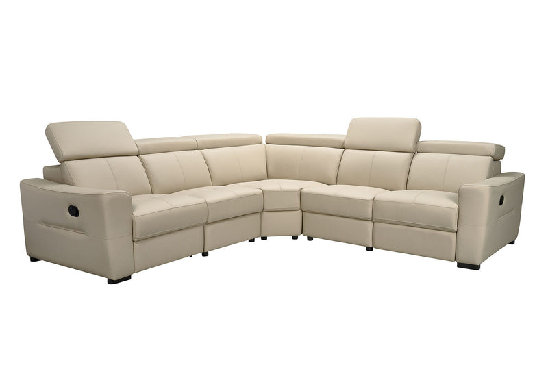 6021 - Sectional With Manual Recliners
