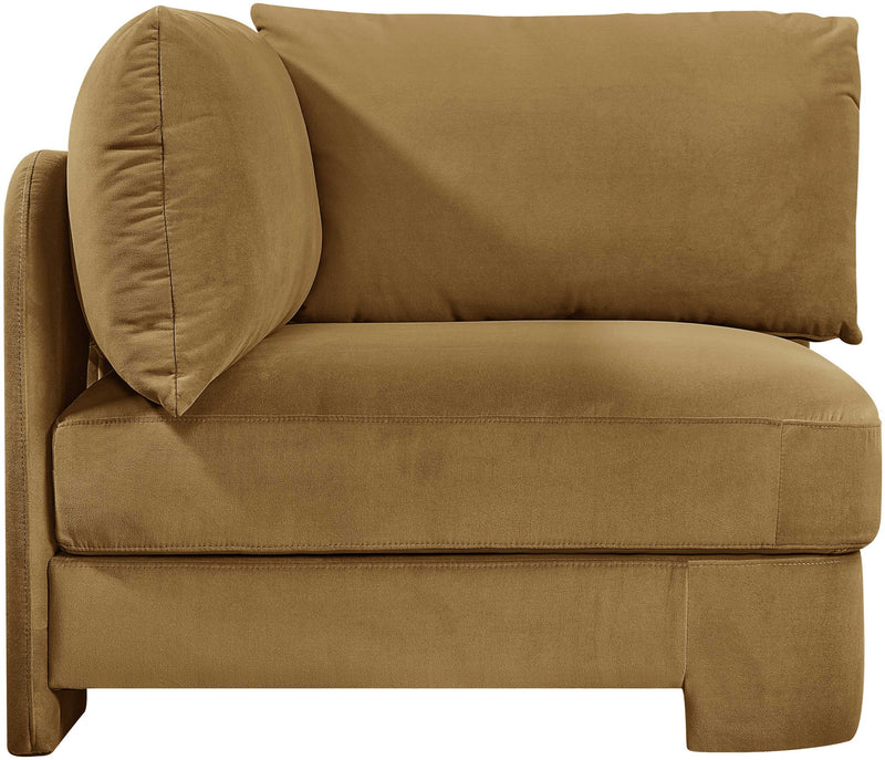 Hammond - Velvet Performance Fabric Upholstered Corner Chair