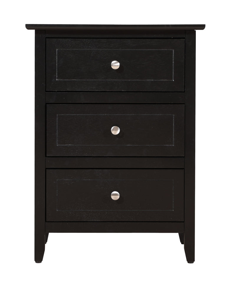 Glory Furniture - Daniel - 3 Drawer Nightstand