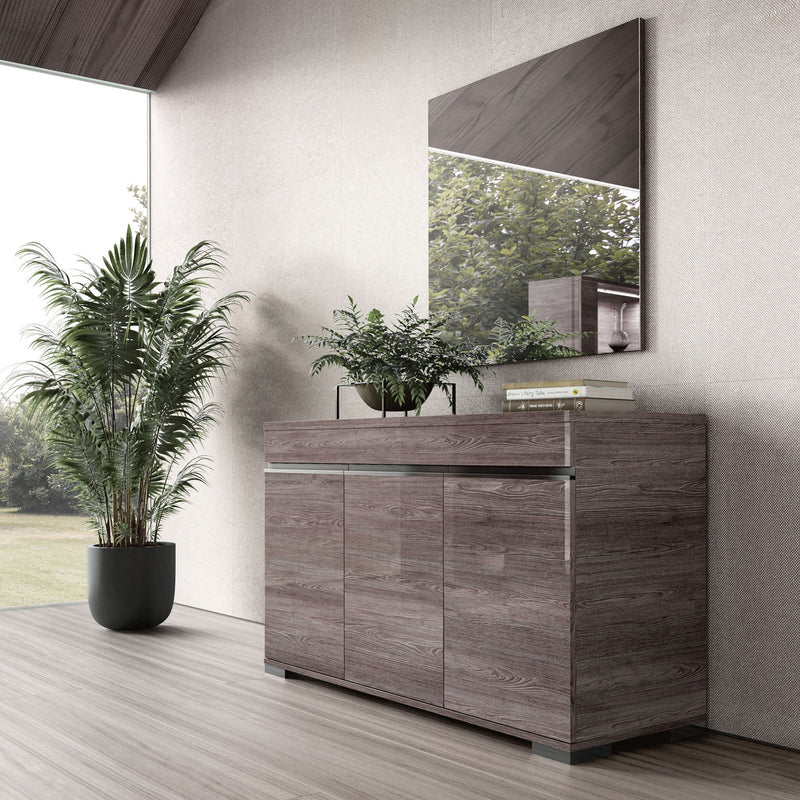 Viola - 3 Door Buffet - Purple Elm