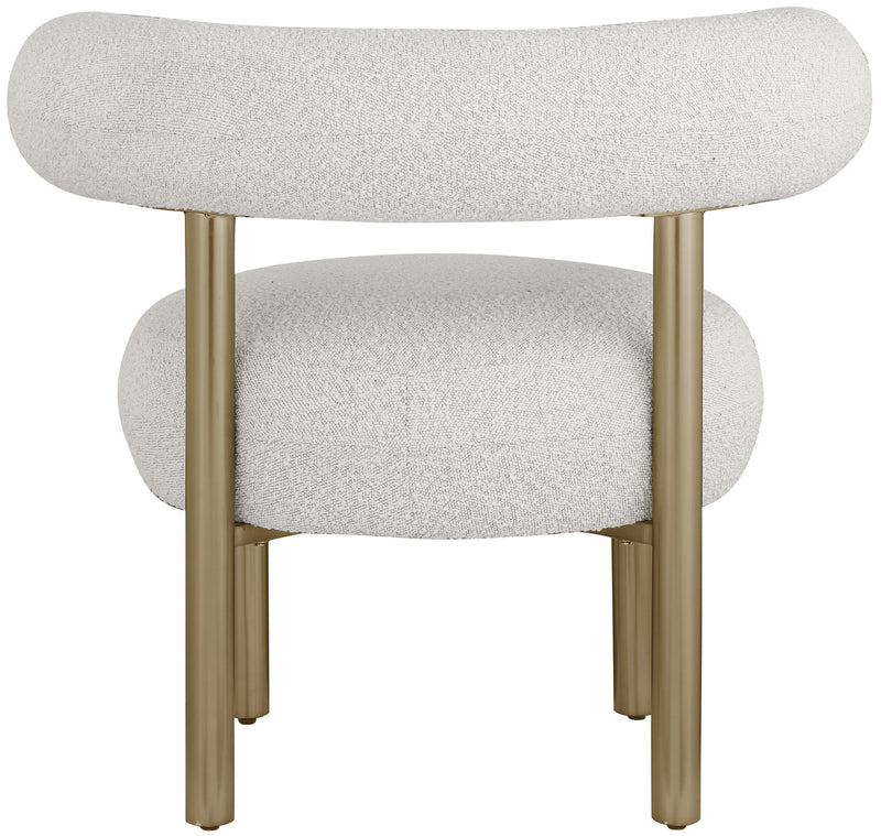 Bordeaux - Boucle Fabric Accent Chair