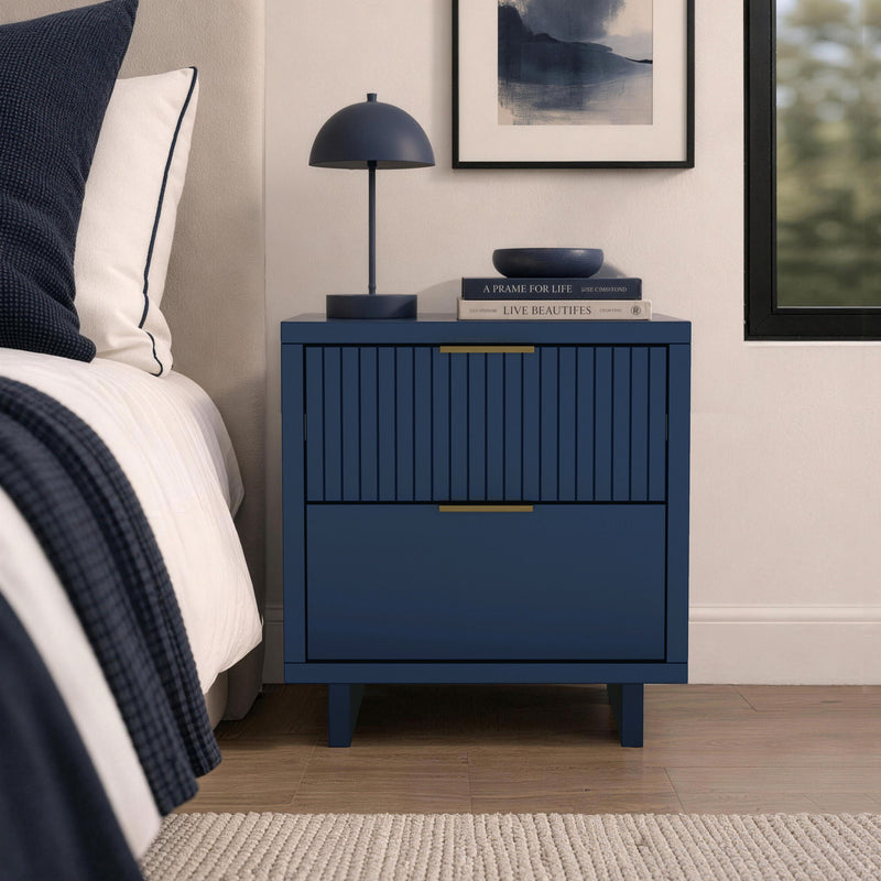 Manhattan Elara - Solid Wood Nightstand