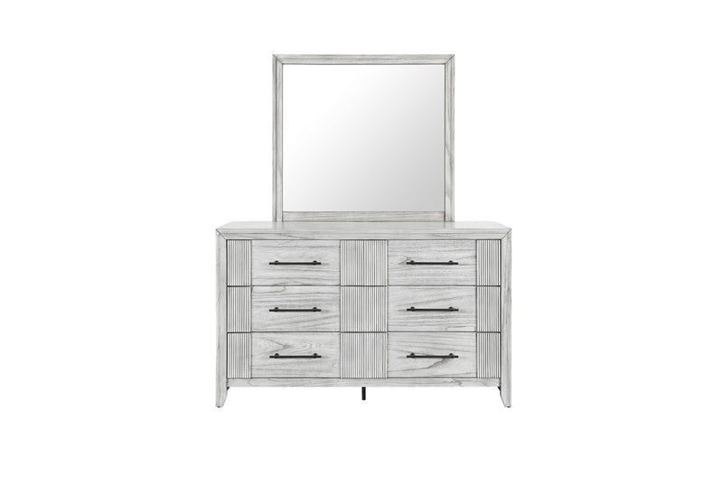 Elsie - Mirror - Light Grey