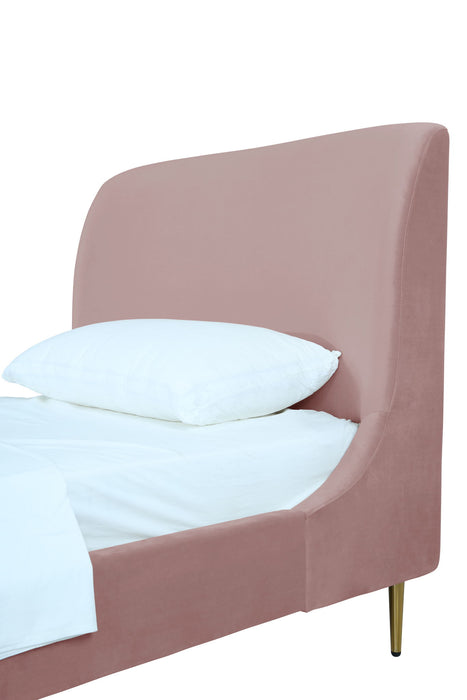 Manhattan Heather - Bed With Gold Legs