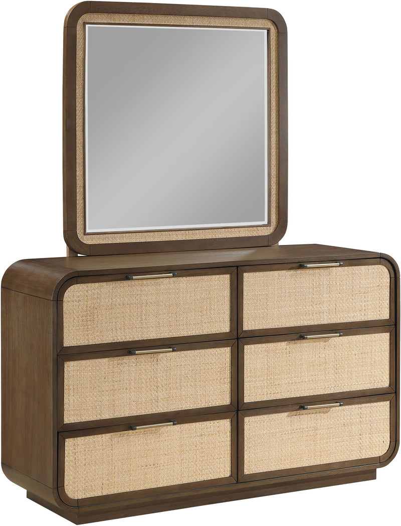 Windsor Brown Solid Wood Mirror