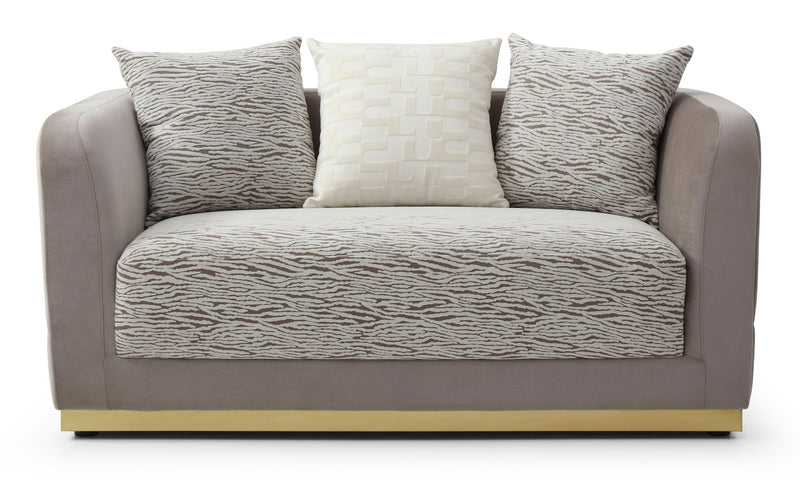 Lexington - Loveseat - Brown / Light Beige