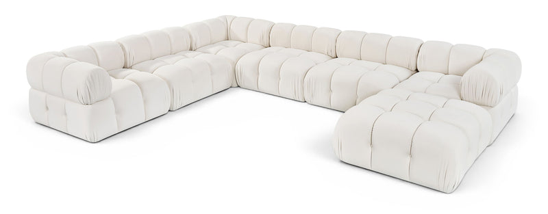 Orin - 7 Piece Modular Sectional (3 Modular Chairs, 3 Corner Chairs & Ottoman)