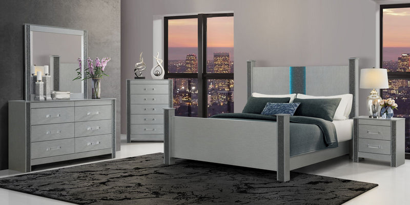 Logan - Dresser - Silver