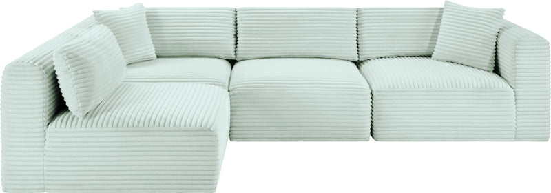 Shaggy - 4 Piece Modular Sectional