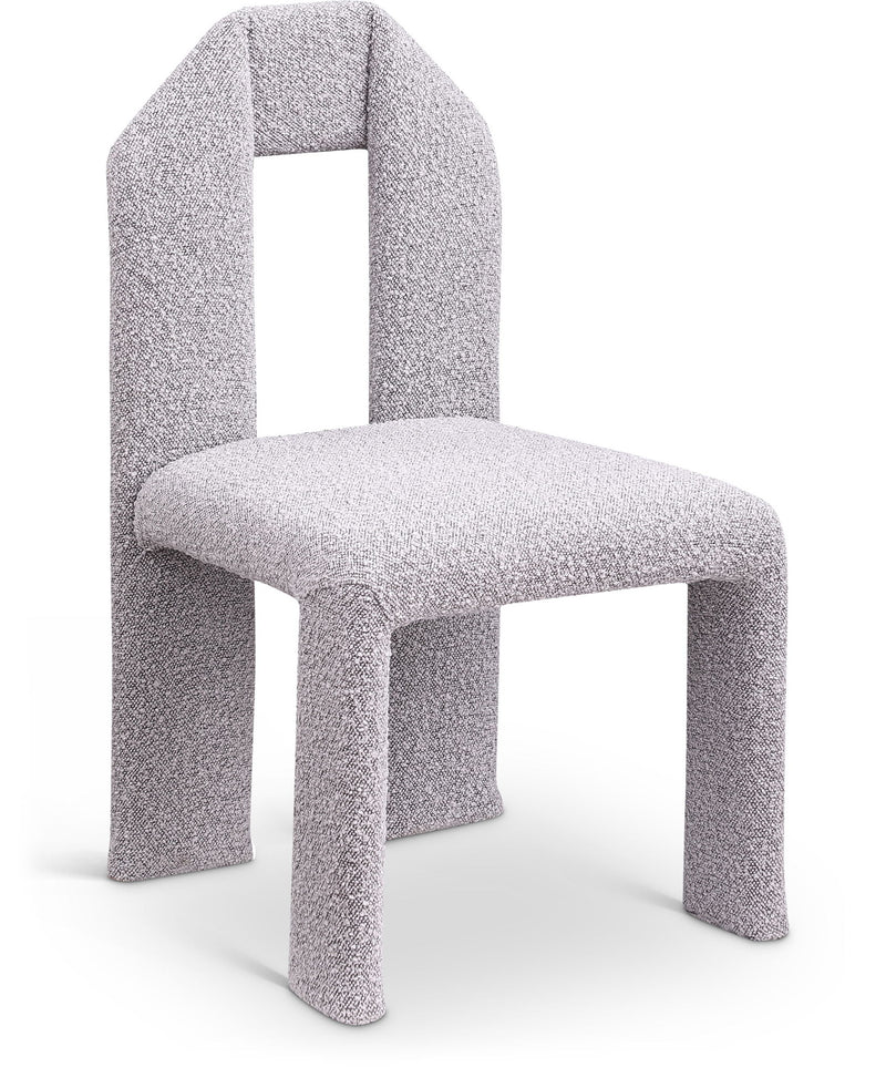 Bennett Taupe Boucle Fabric Upholstered Dining Chair