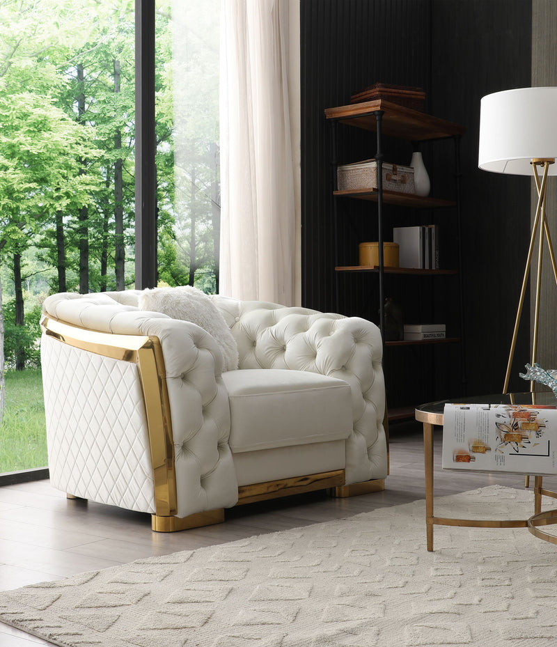 Lexi - Chair - Ivory