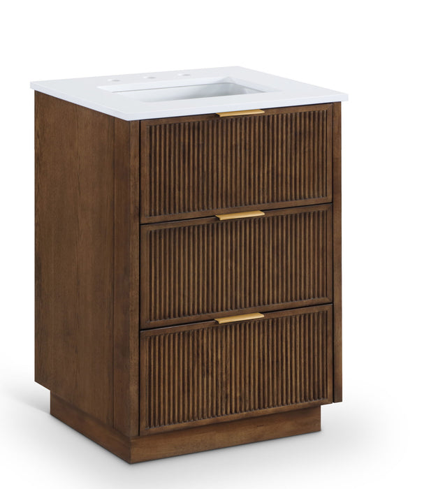 Willard - Engineered Stone And Solid Wood Bathroom Vanity