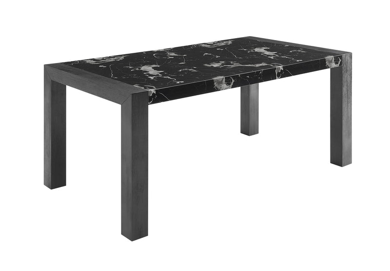 D4088 - 9 Piece Dining Room Set (Dining Table With 8 Dining Chair) - Black