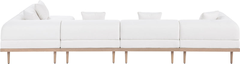Laguna - 5 Piece 106.5" Upholstered Outdoor Patio Modular Sectional